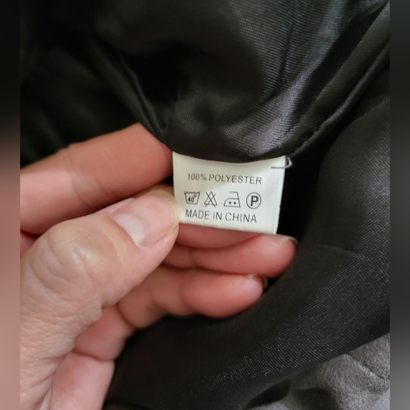 ✨️HP✨️Jaase | NWOT | Chic Gray Faux Suede Moto Jacket (SIZE S) - Picture 6 of 14